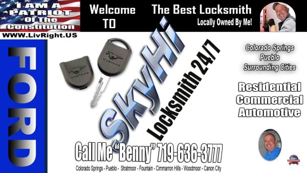 Ford Mustang Locksmith - Call Me Benny 719-636-3777